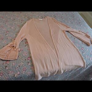 Open-front Sweater size L